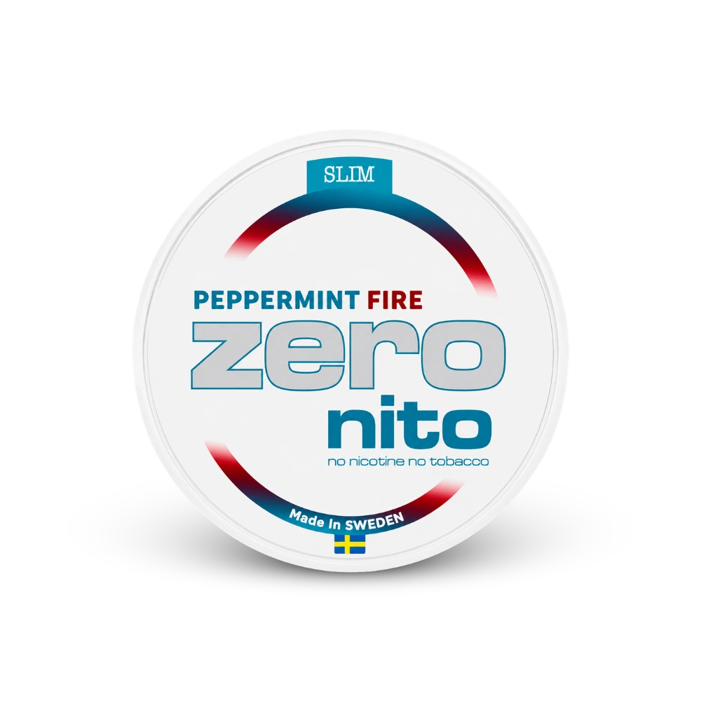 Zeronito sáčky bez nikotinu Peppermint Fire Slim