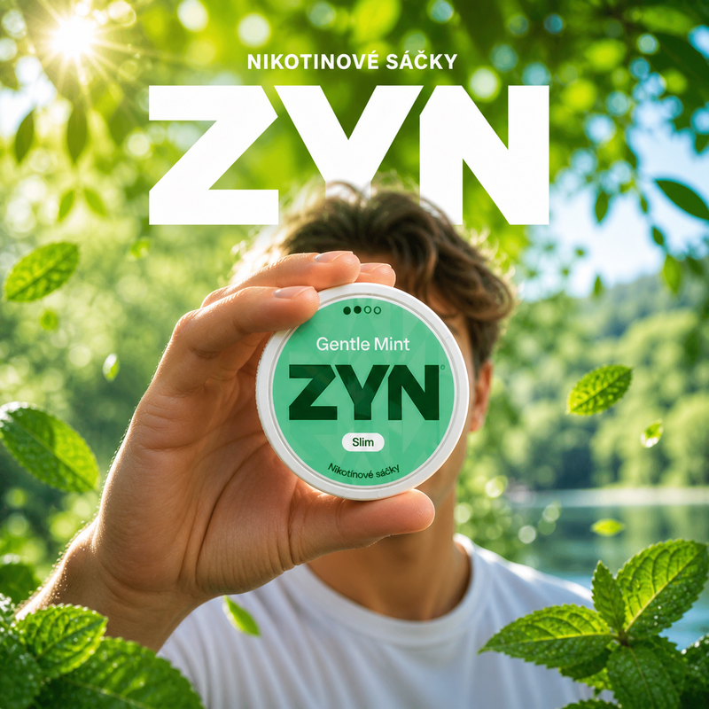 Mátové nikotinové sáčky ZYN